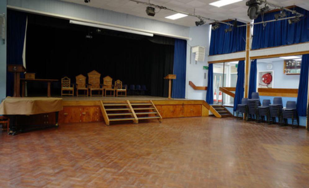 Campus view of Ripon Grammar School