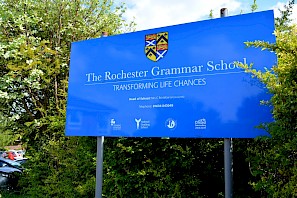 Campus view of The Rochester Grammar School
