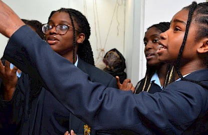 The Rochester Grammar School classroom