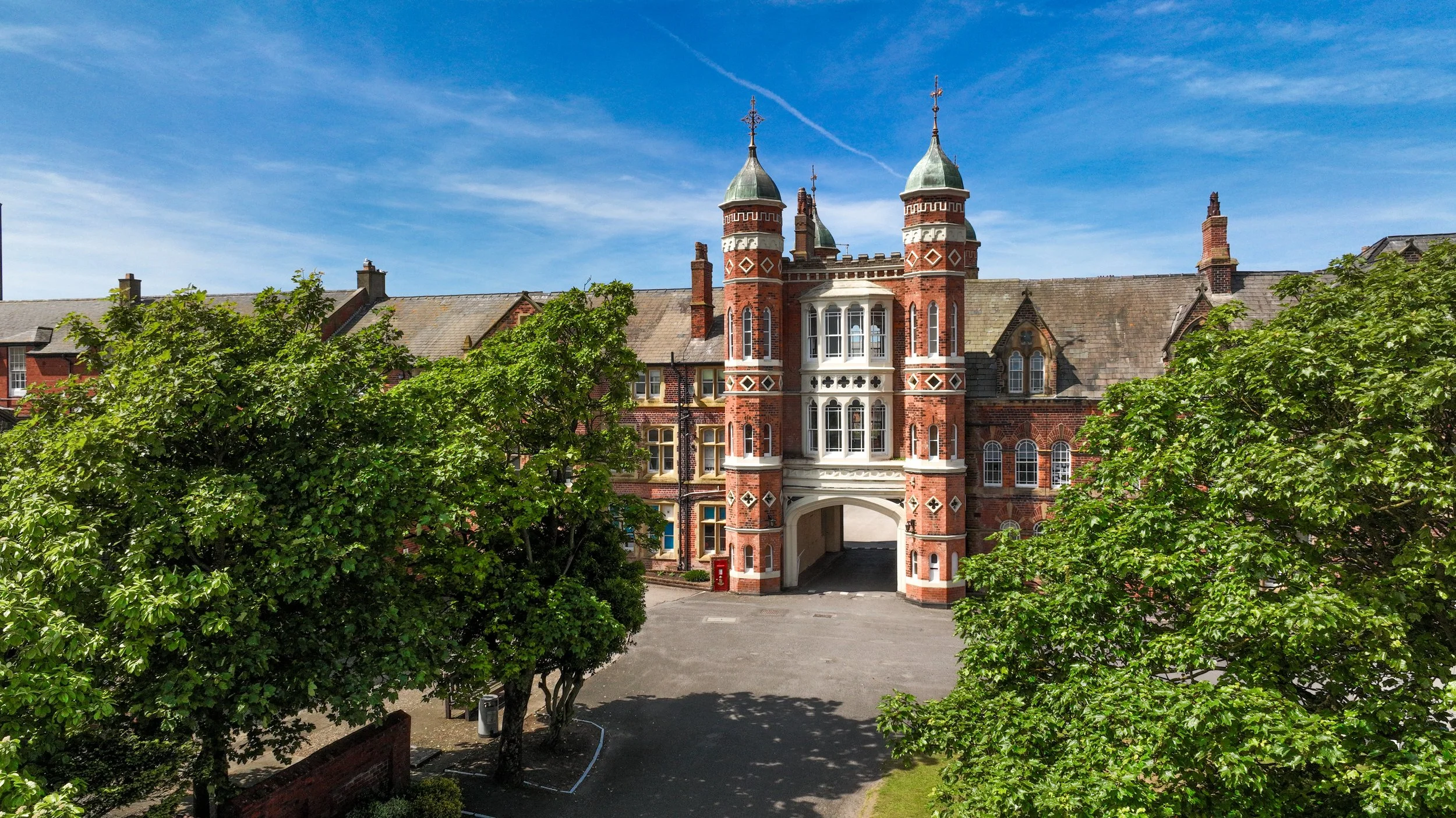 Exterior of Rossall School