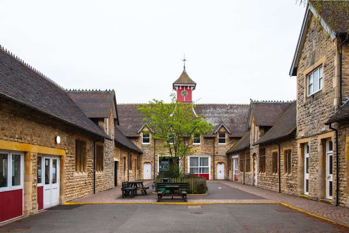 Campus view of Royal Latin School