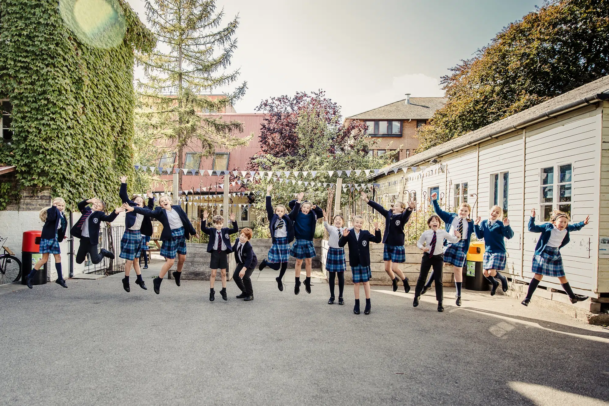 Exterior of Sancton Wood School