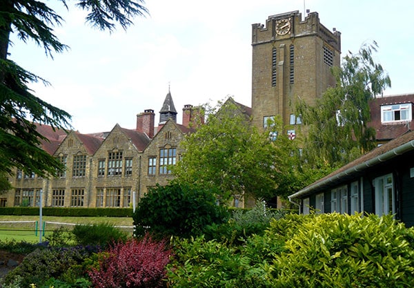 Campus view of Sherborne School for Girls