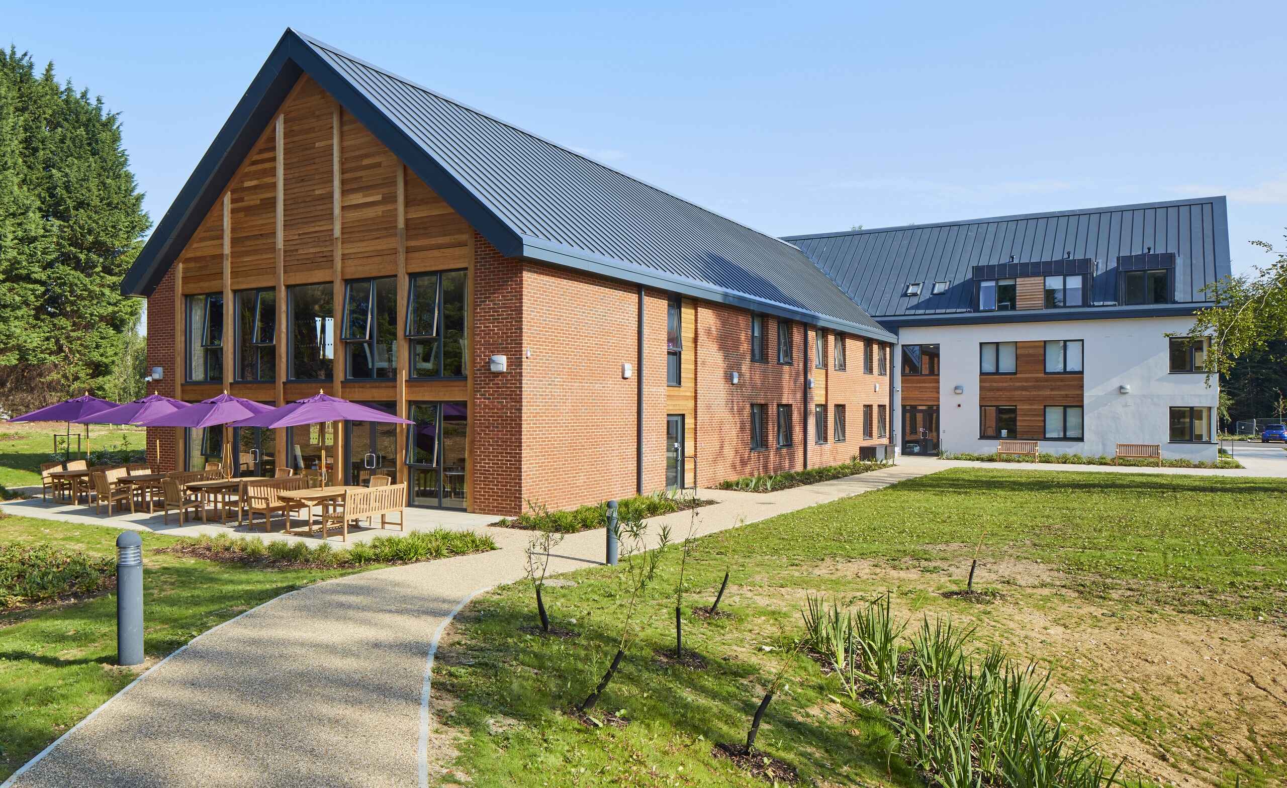 Exterior of Sherfield School