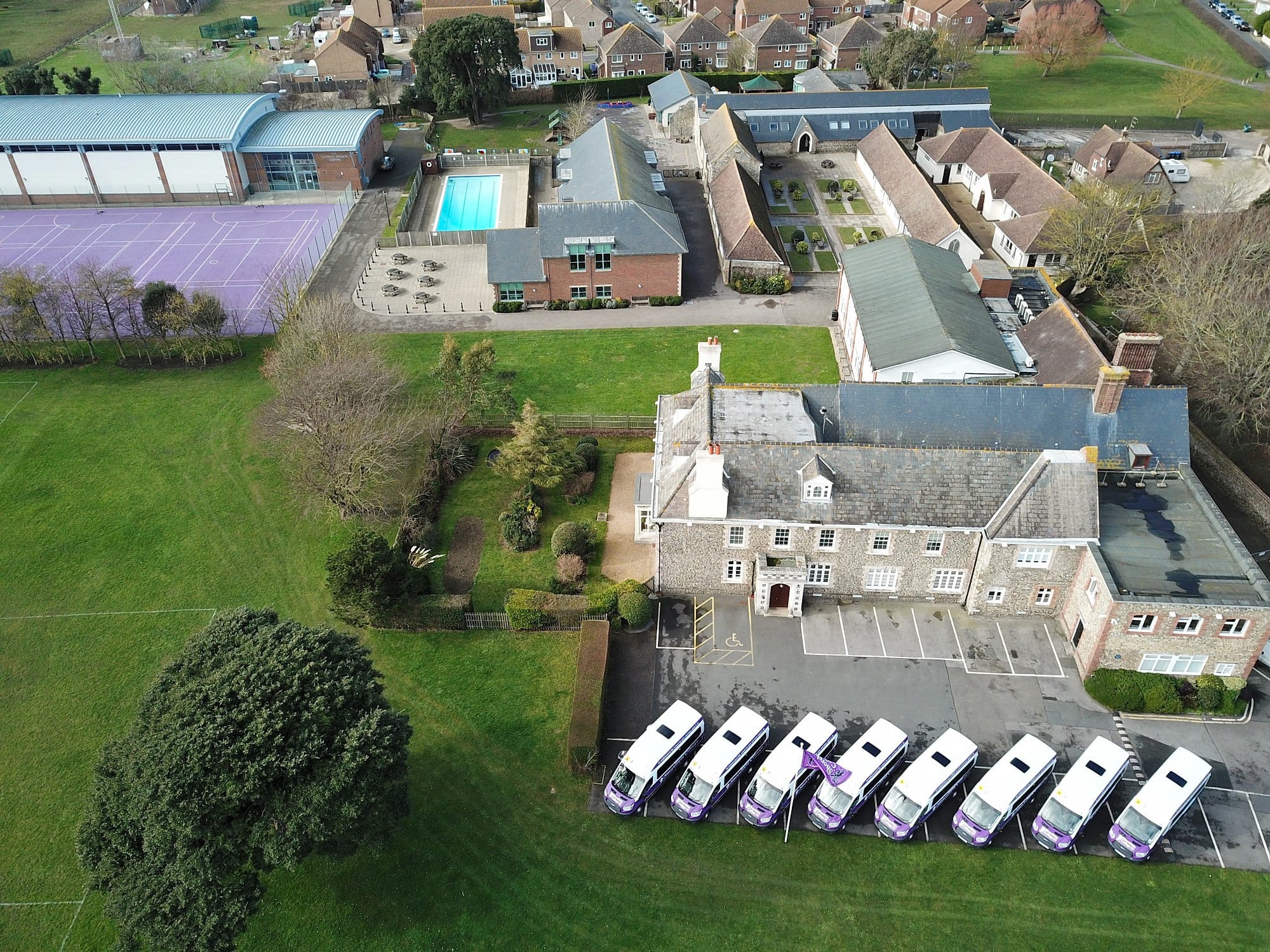 Exterior of Shoreham College