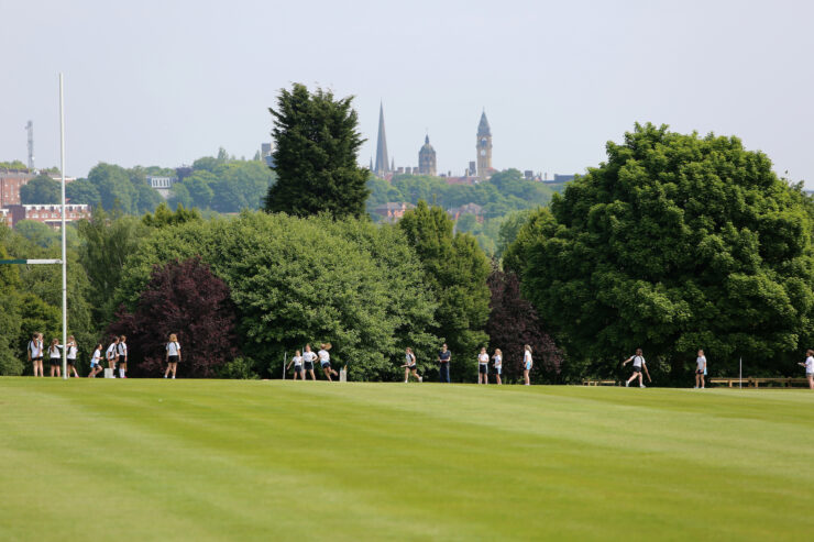 Campus view of Silcoates School