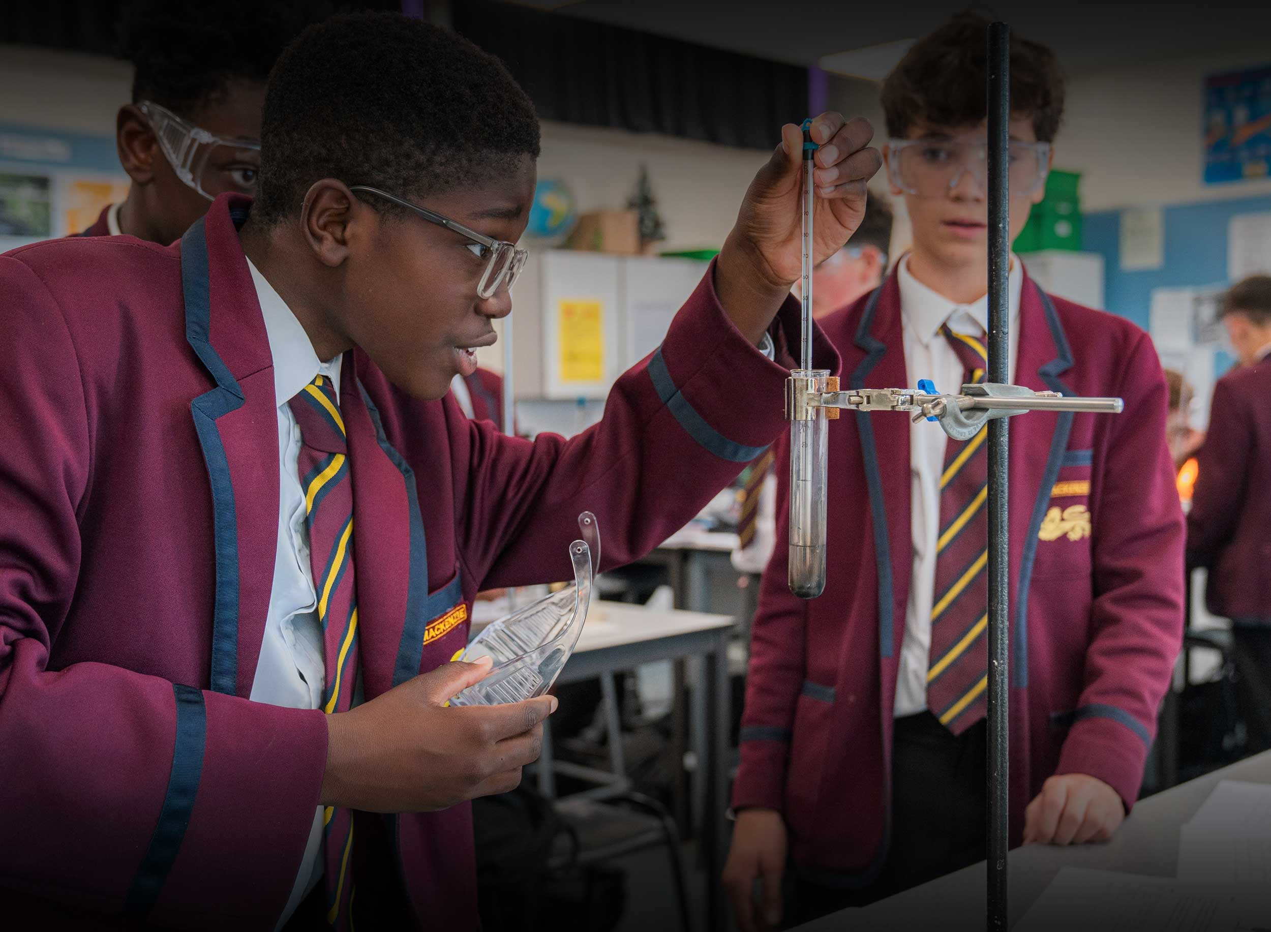 Campus view of Simon Langton Grammar School for Boys