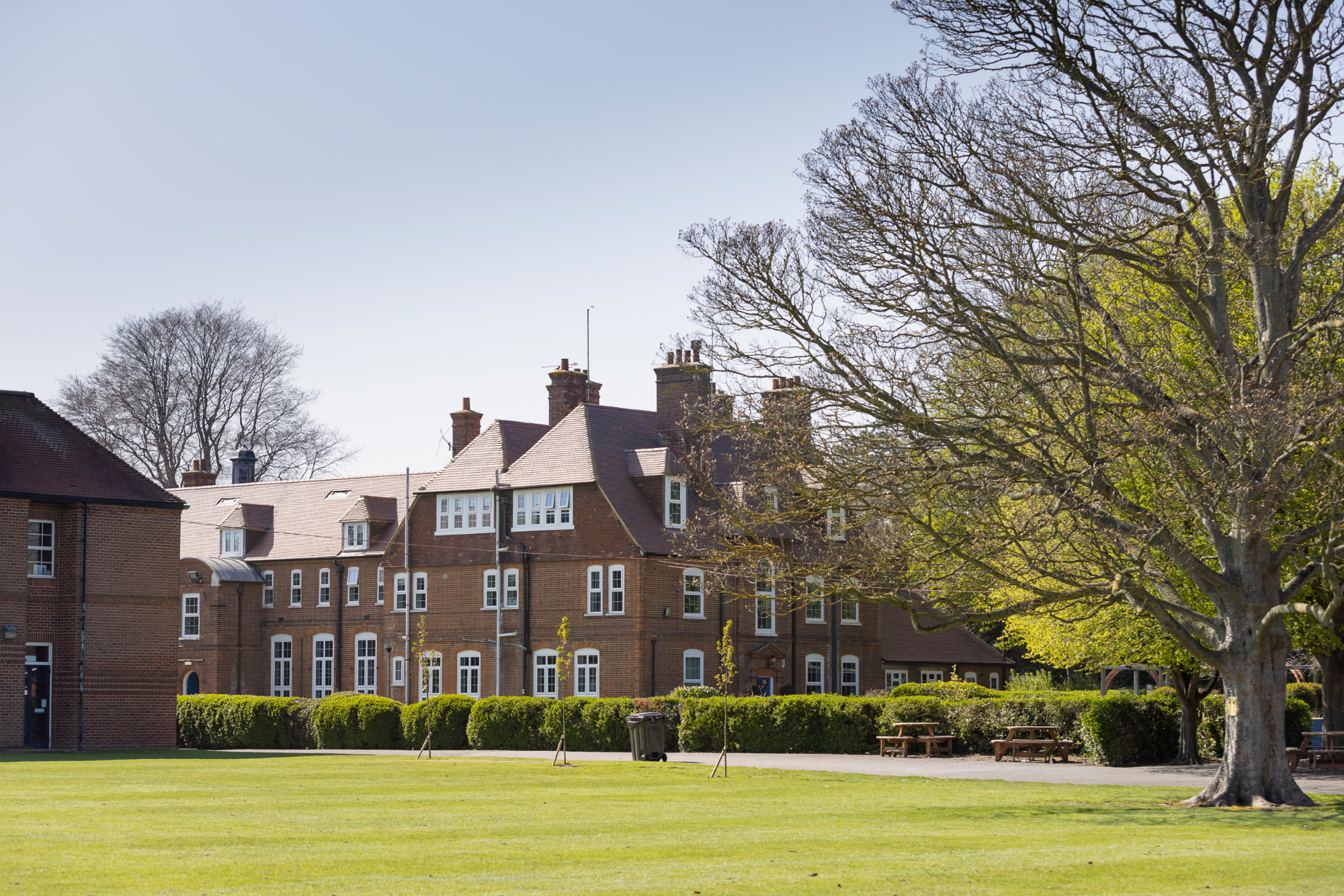 Campus view of Sir Roger Manwood's School