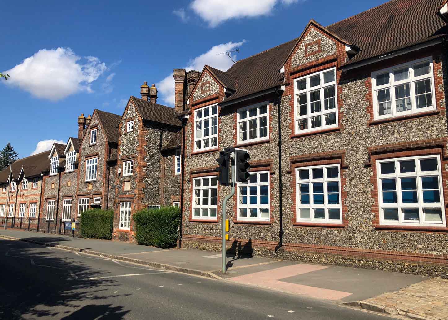 Exterior of Sir William Borlase's Grammar School