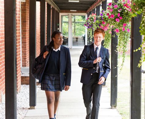Campus view of Sir William Perkins's School