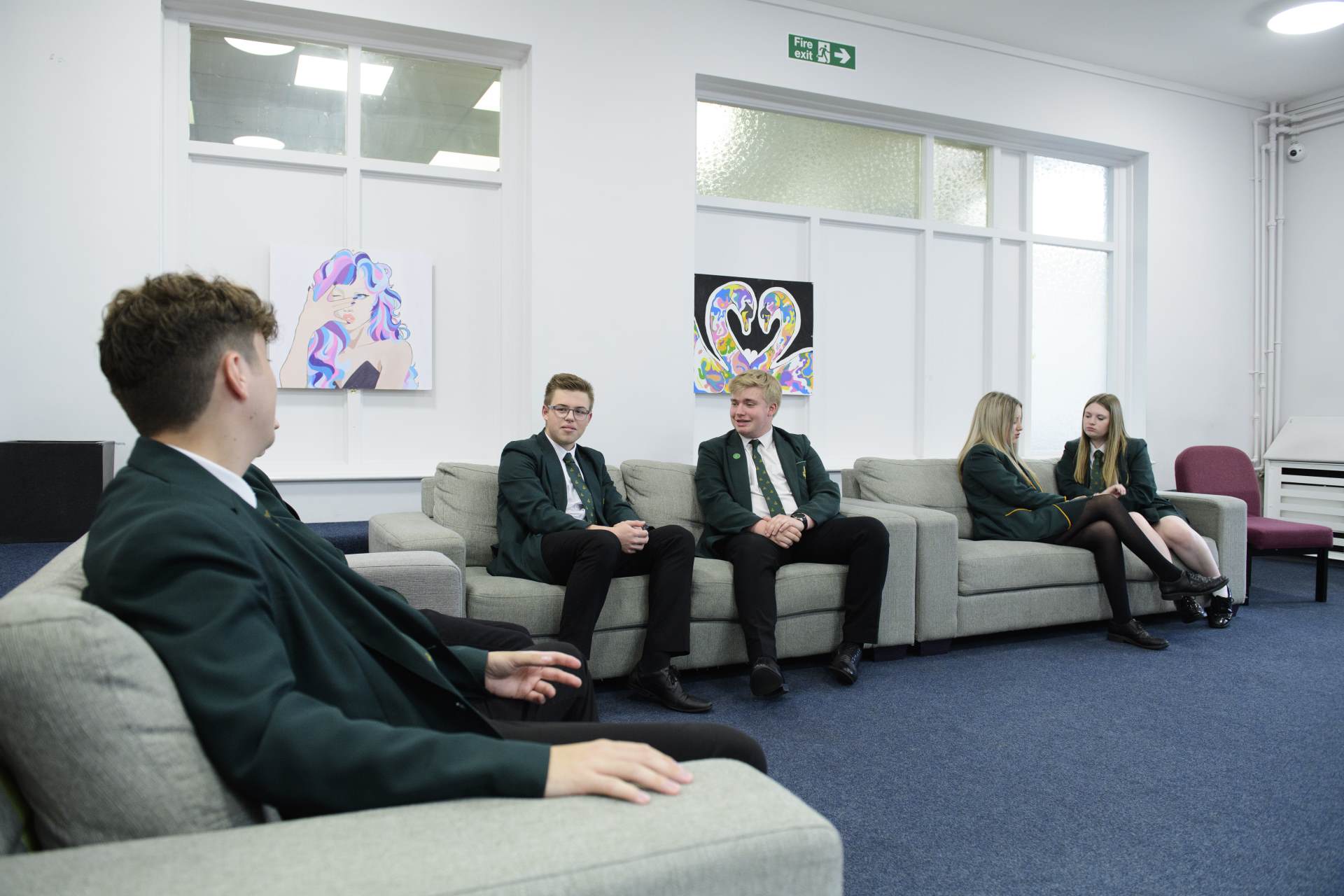 Skegness Grammar School classroom learning