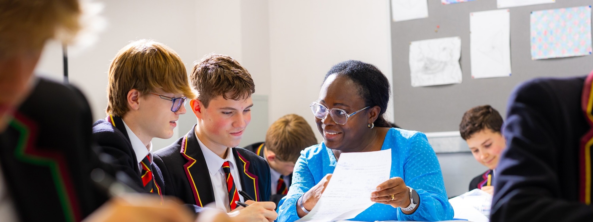 The Skinners' School classroom learning