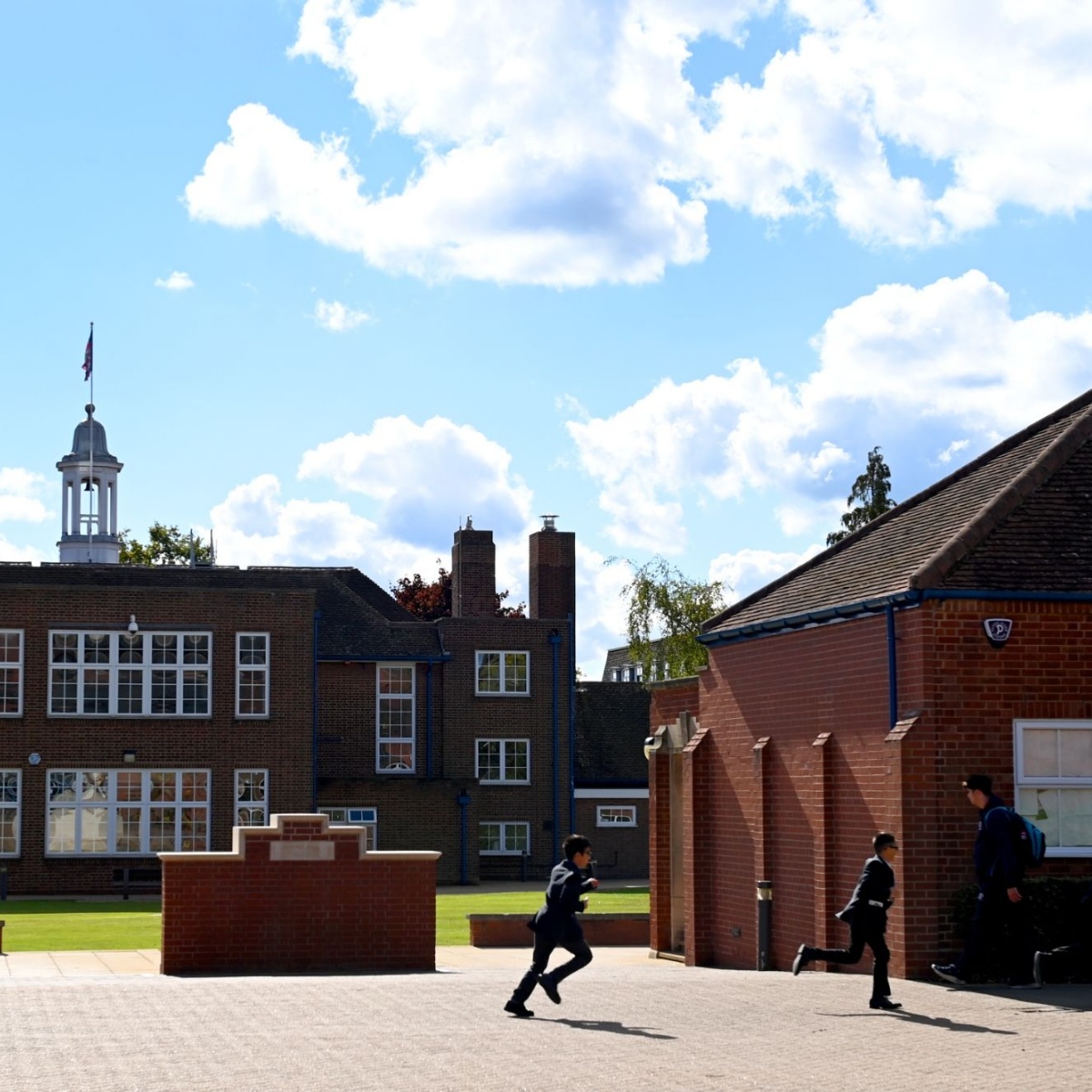 Campus view of Solihull School