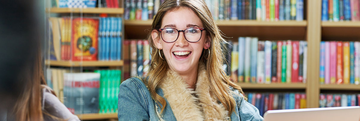 South Wilts Grammar School library study