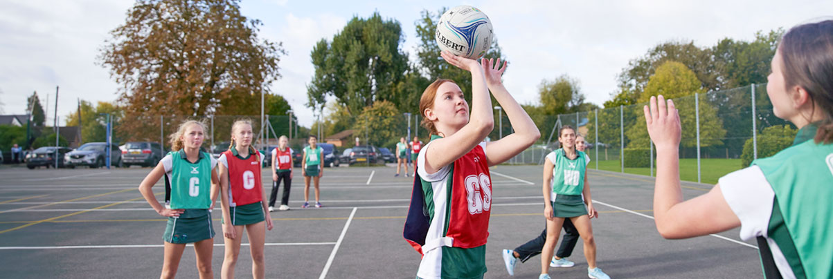South Wilts Grammar School sports activity
