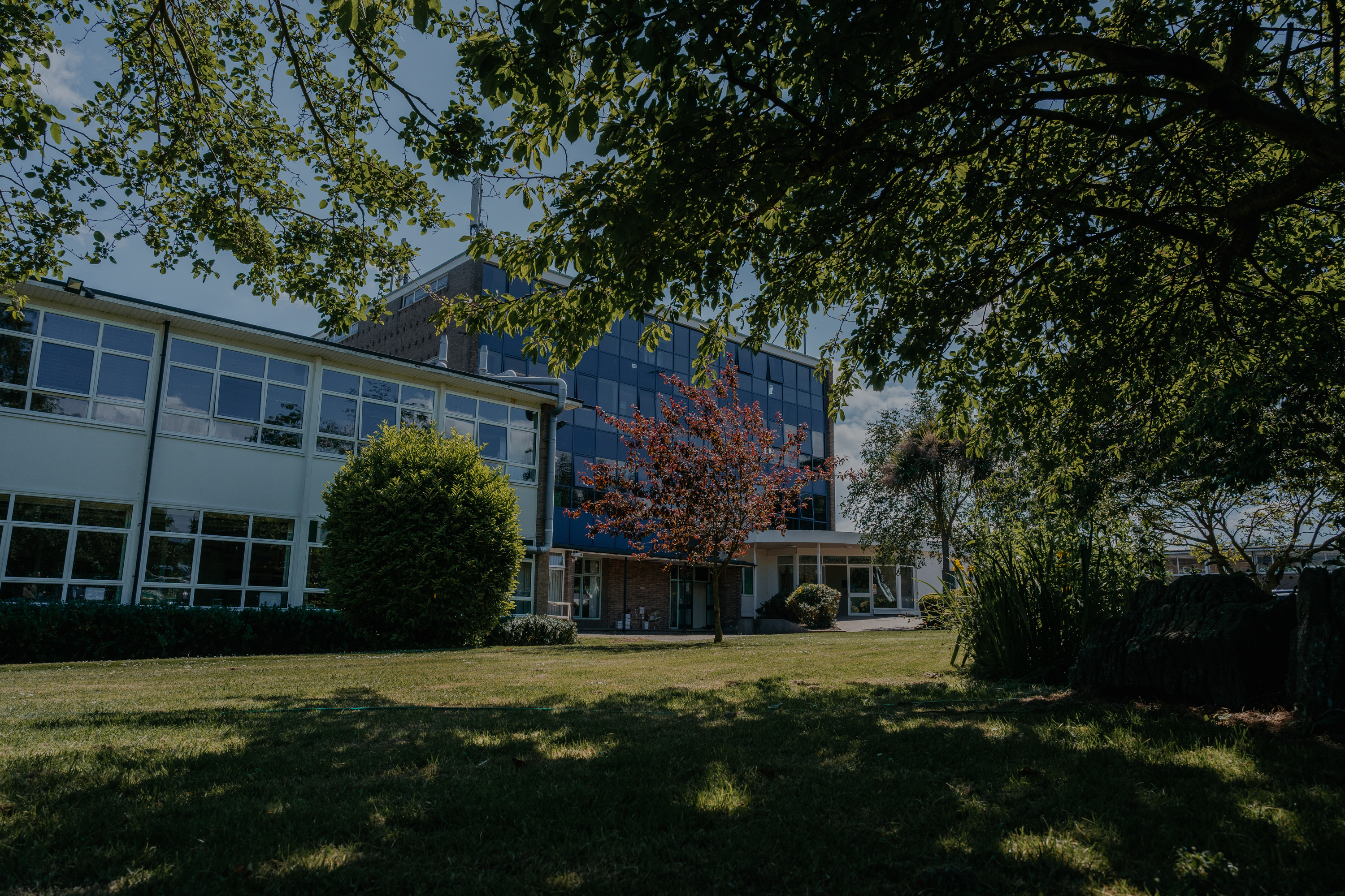 Campus view of Southend High School for Girls