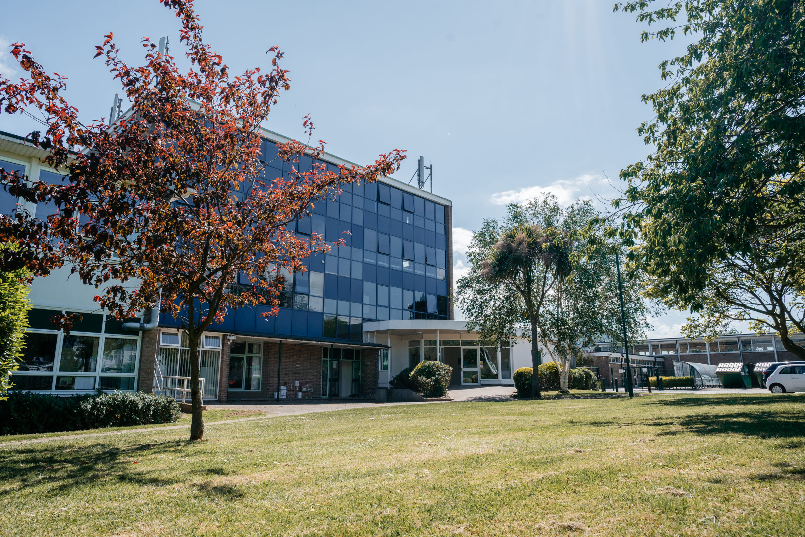 Campus view of Southend High School for Girls