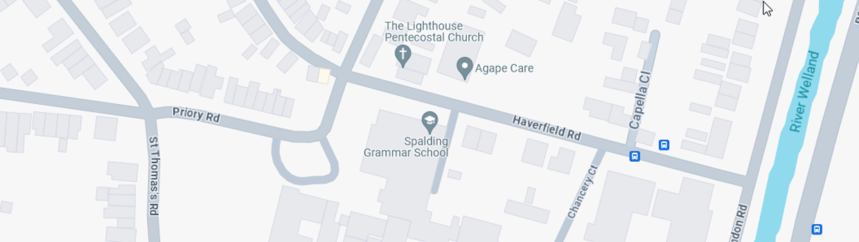 Campus view of Spalding Grammar School