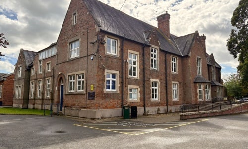 Spalding Grammar School main building exterior