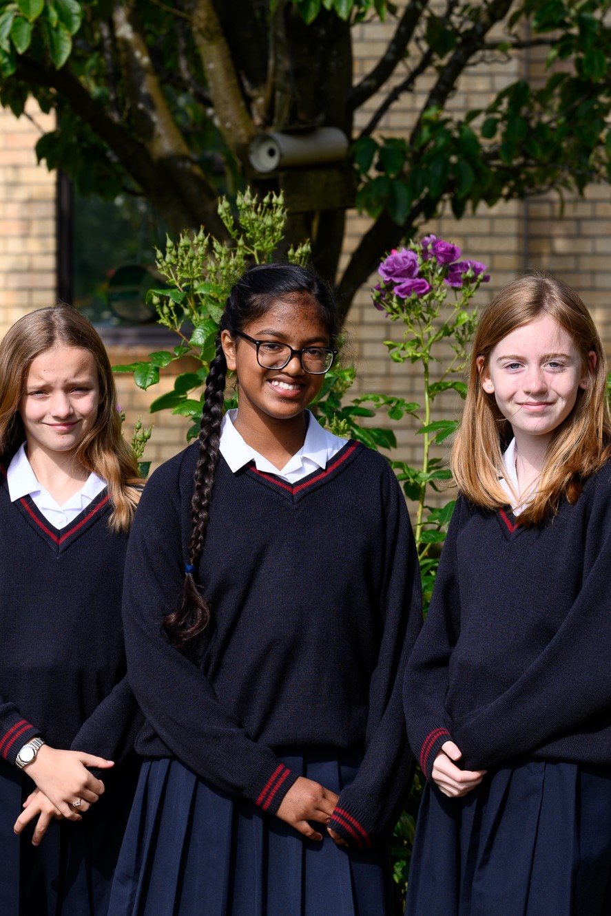 Spalding High School students on campus