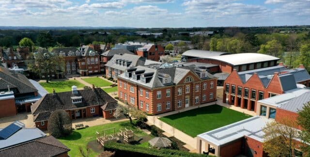 Campus view of St Helen and St Katharine