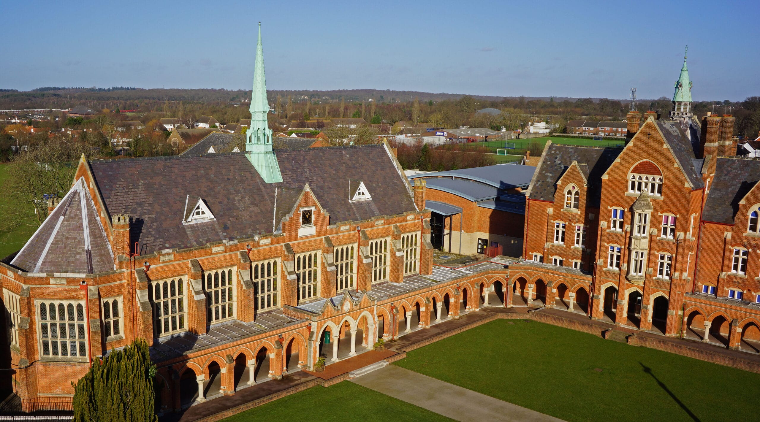 Exterior of St John's School