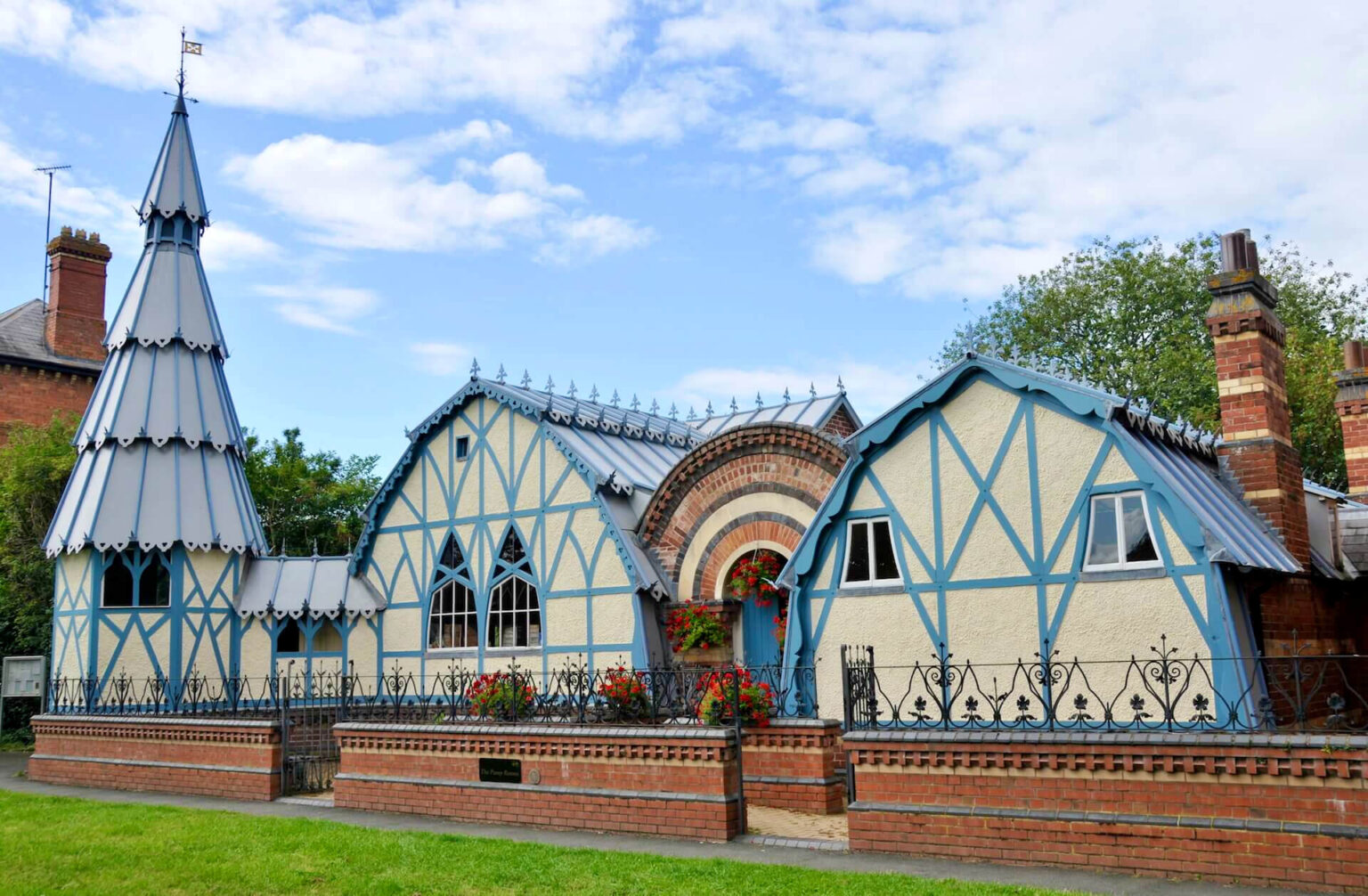 Exterior of St Michael Abbey School