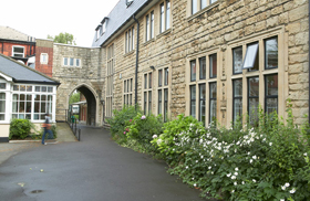 Exterior of St Michael's Catholic Grammar School