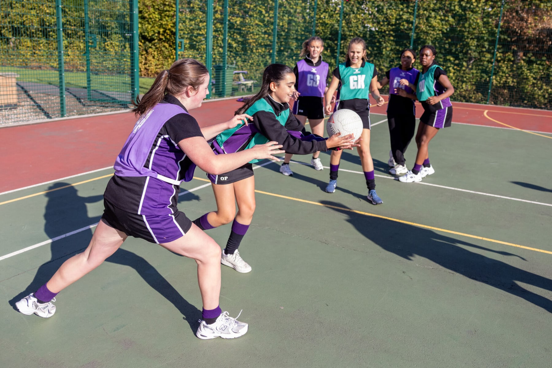 St Michaels Catholic Grammar School sports court