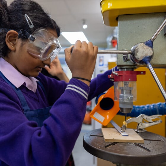 St Michaels Catholic Grammar School science lesson