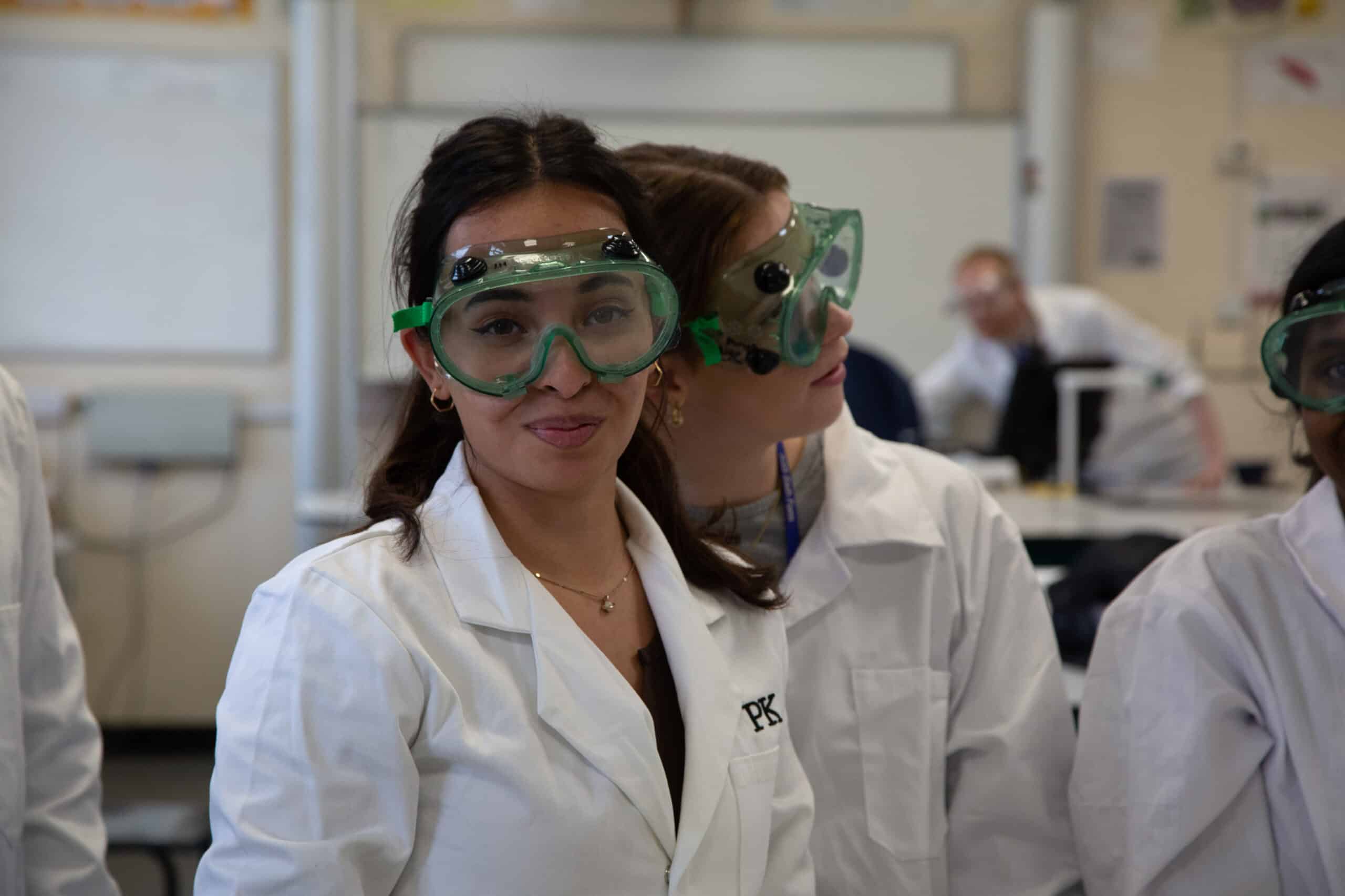 Sutton Grammar School science lesson