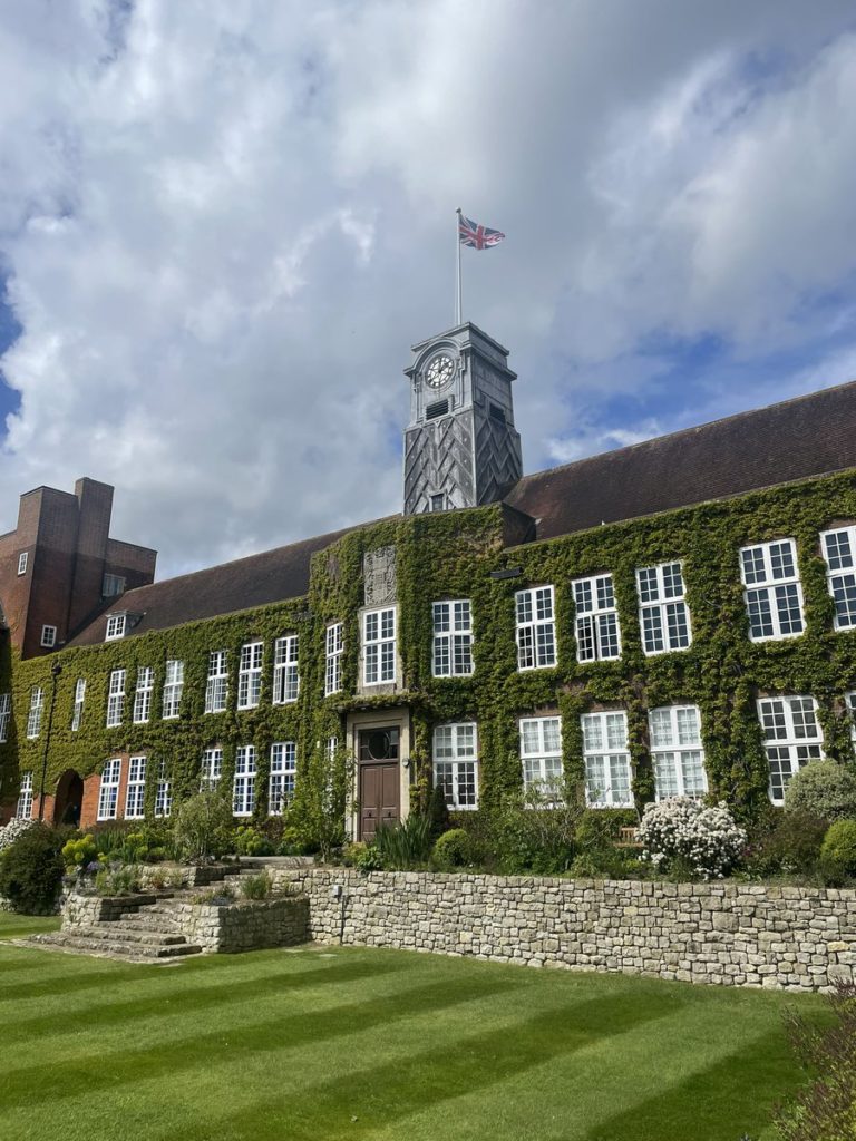 Exterior of Sutton Valence School