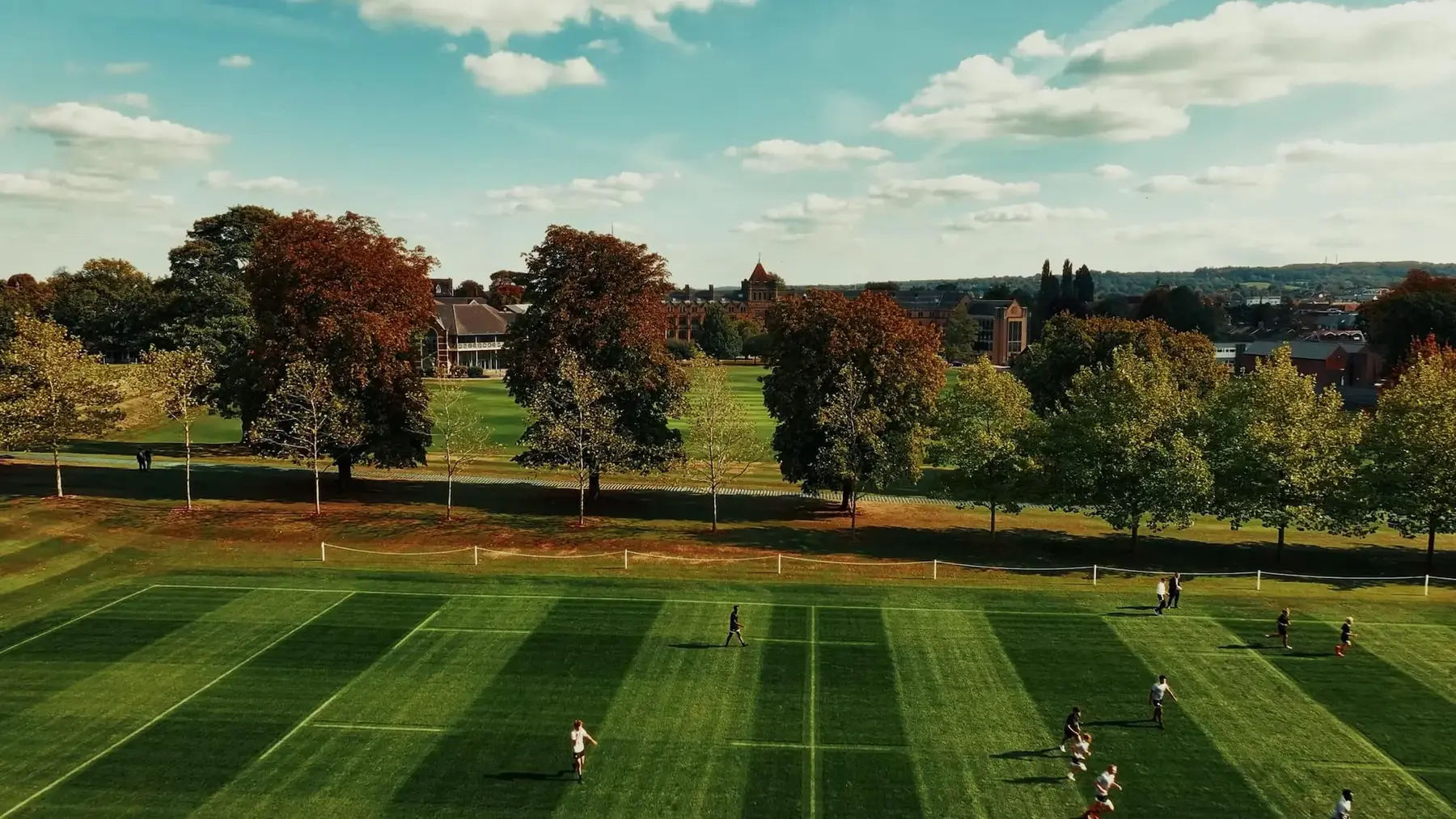 Campus view of Tonbridge School