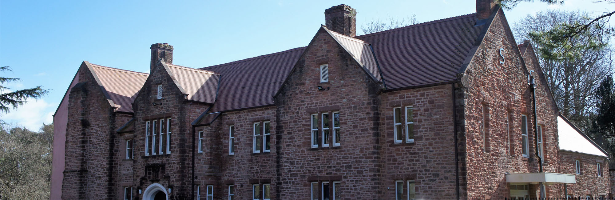 Campus view of Torquay Boys' Grammar School
