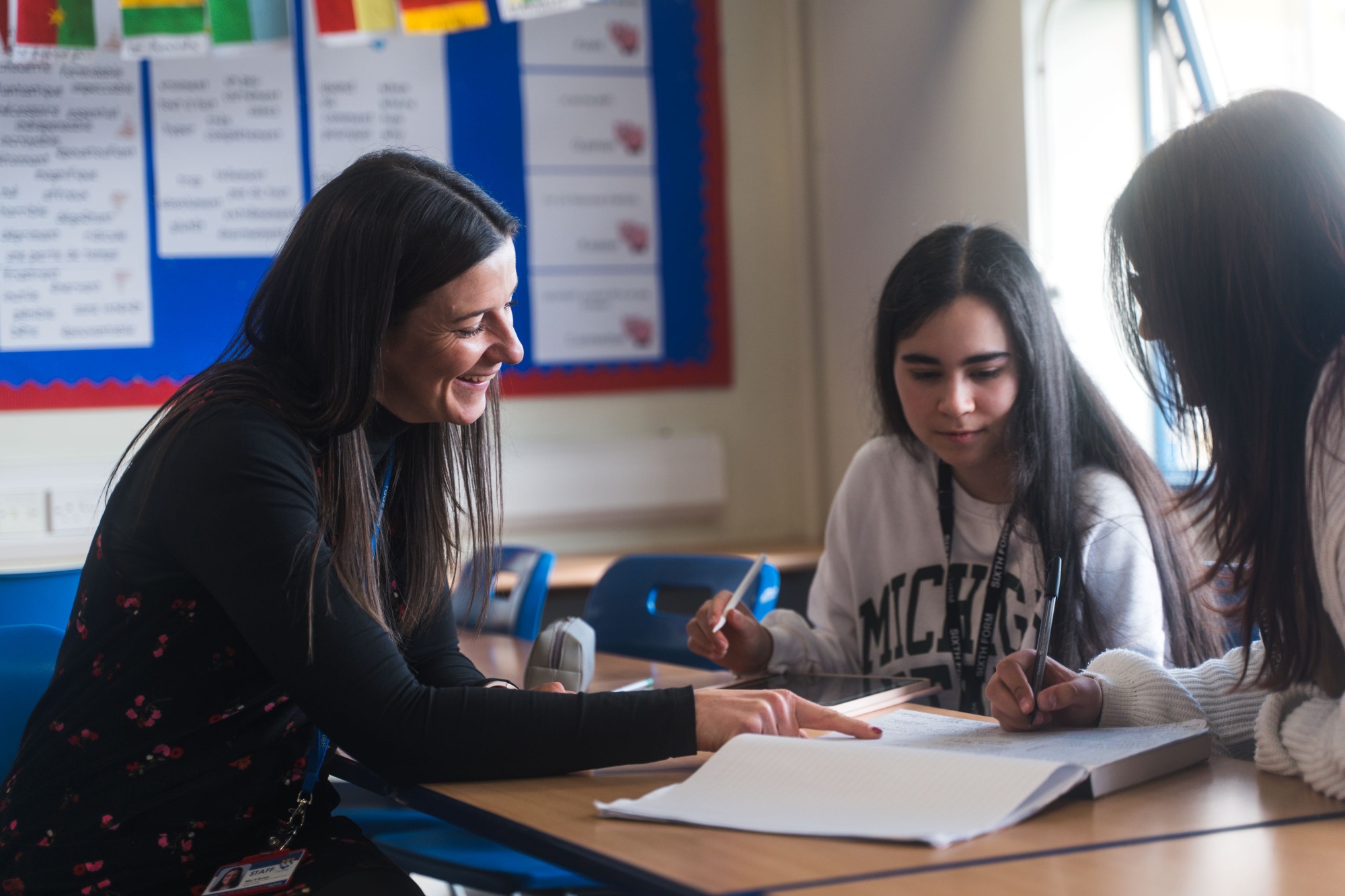Torquay Girls' Grammar School classroom learning