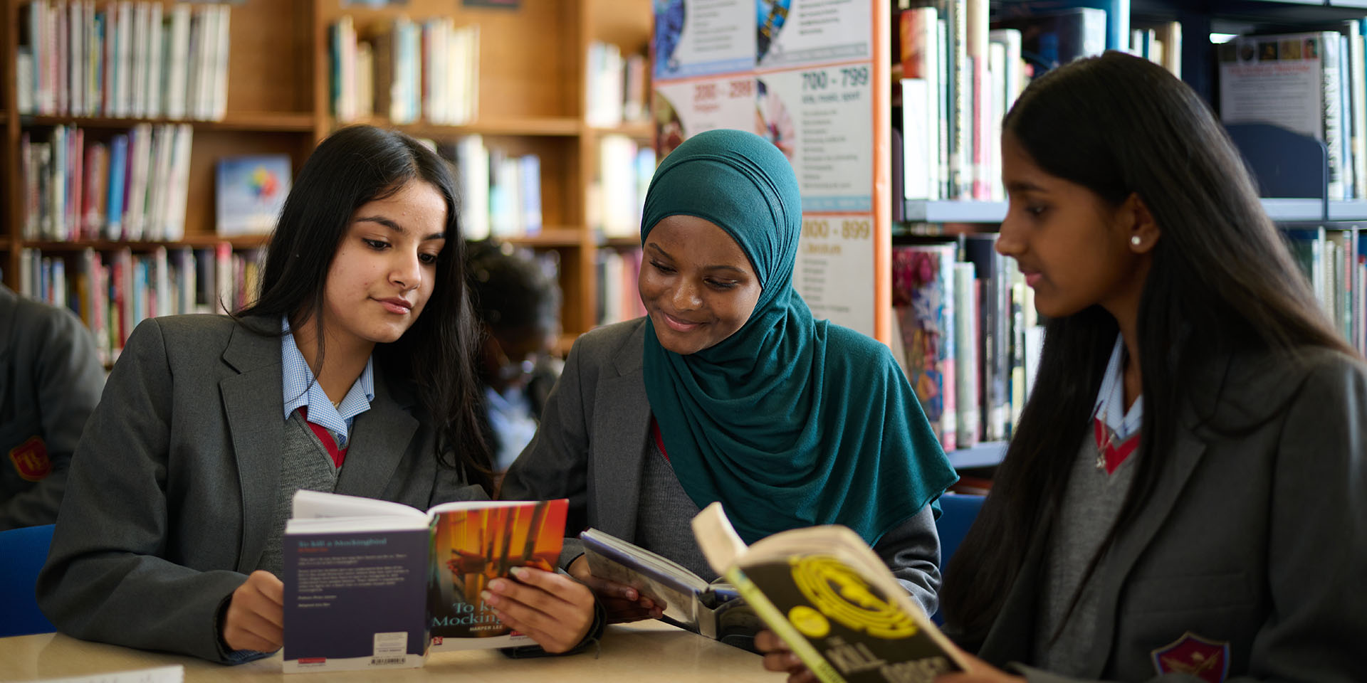 Townley Grammar School library study