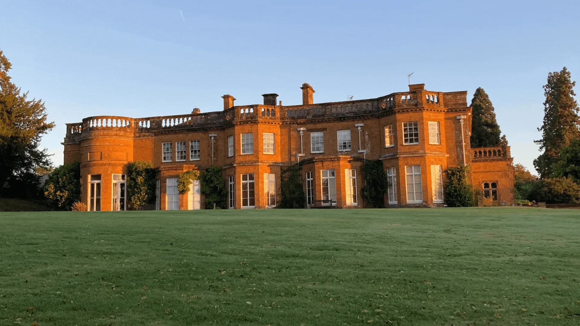 Exterior of Tudor Hall School