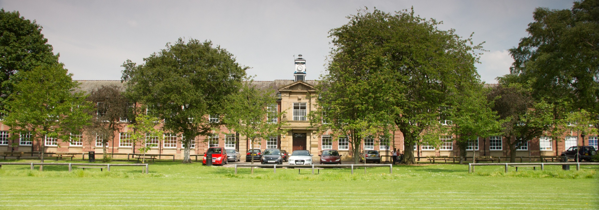 Urmston Grammar Academy school exterior