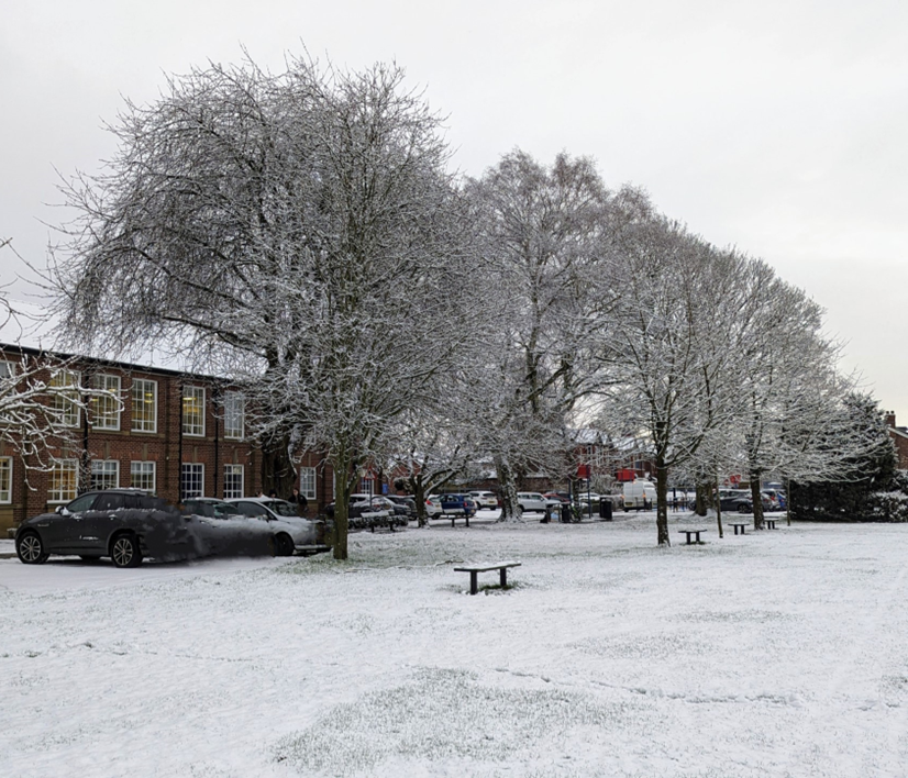 Campus view of Urmston Grammar Academy