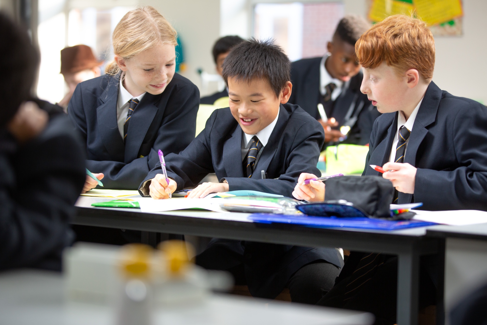 Wallington County Grammar School classroom learning