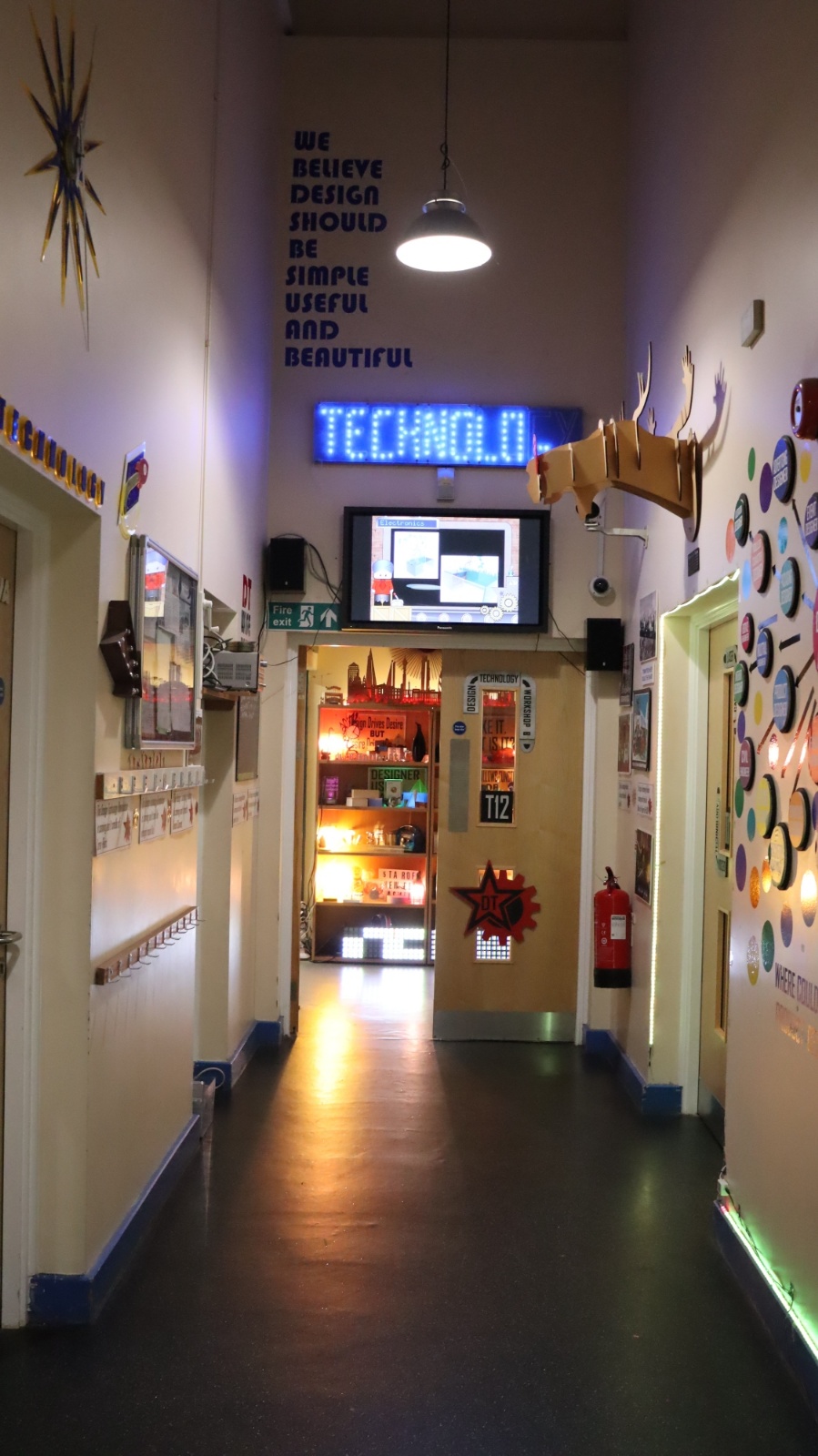 Campus view of Wallington High School for Girls