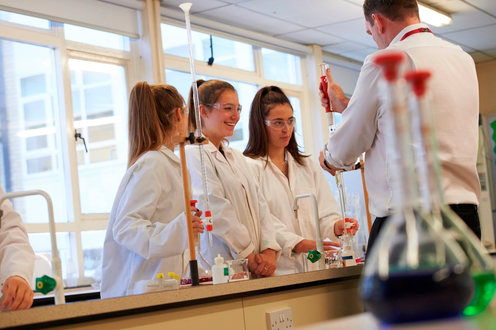 Campus view of Weald of Kent Grammar School