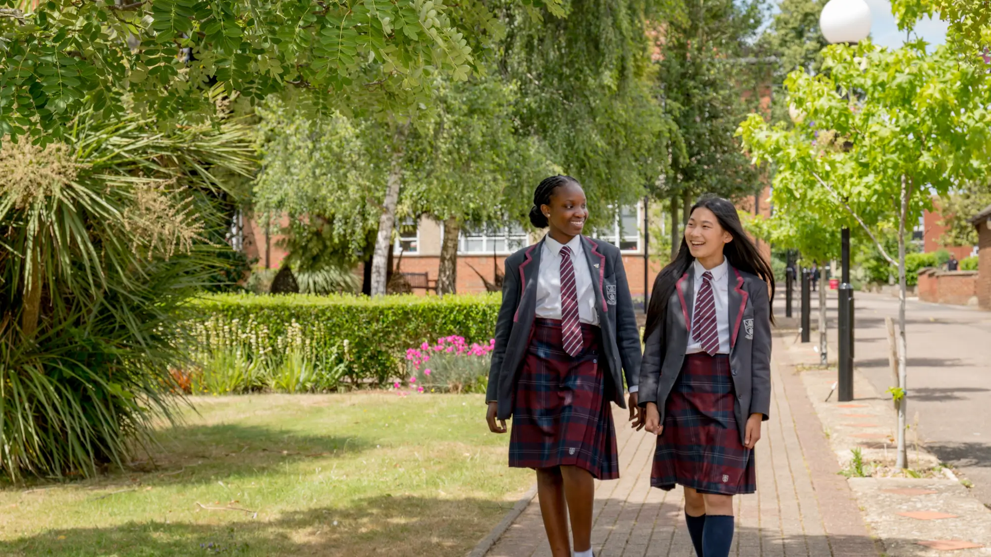 Campus view of Wellingborough School