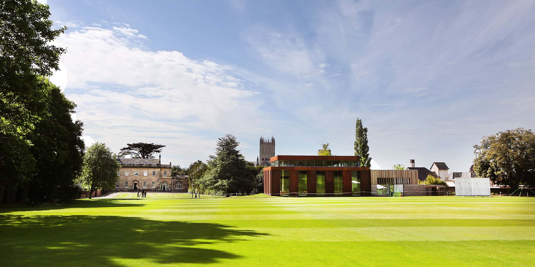 Exterior of Wells Cathedral School