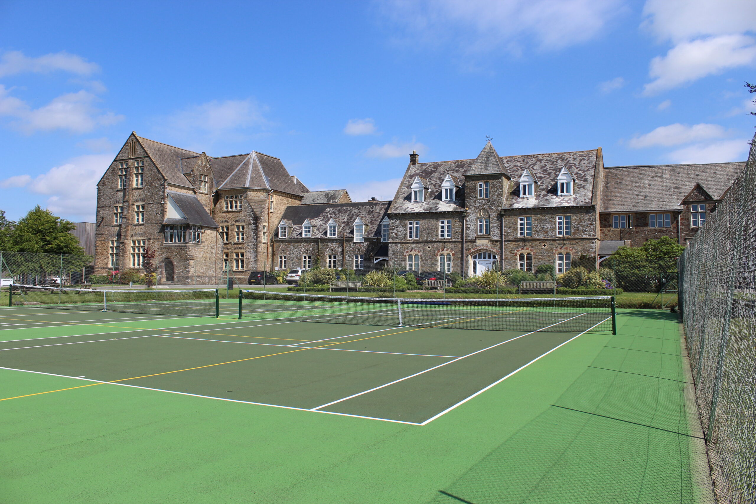 Exterior of West Buckland School