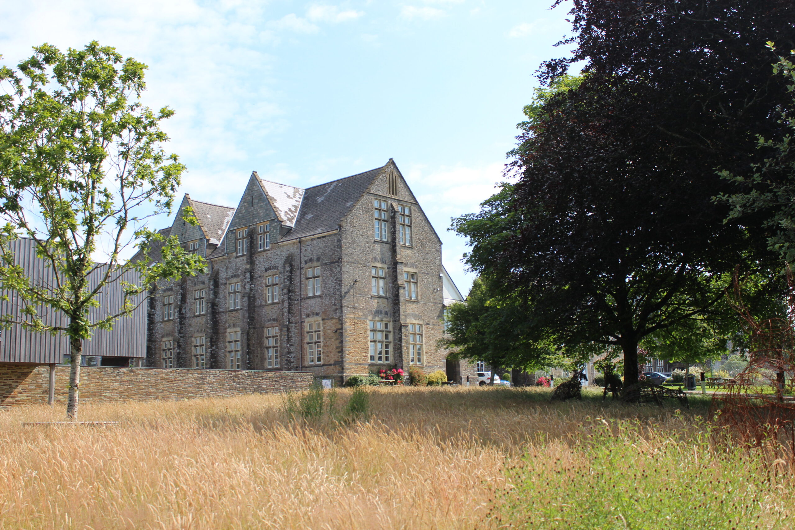 Exterior of West Buckland School