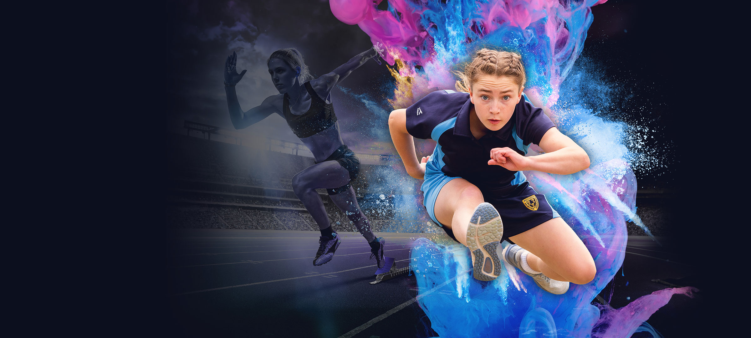 Campus view of West Kirby Grammar School