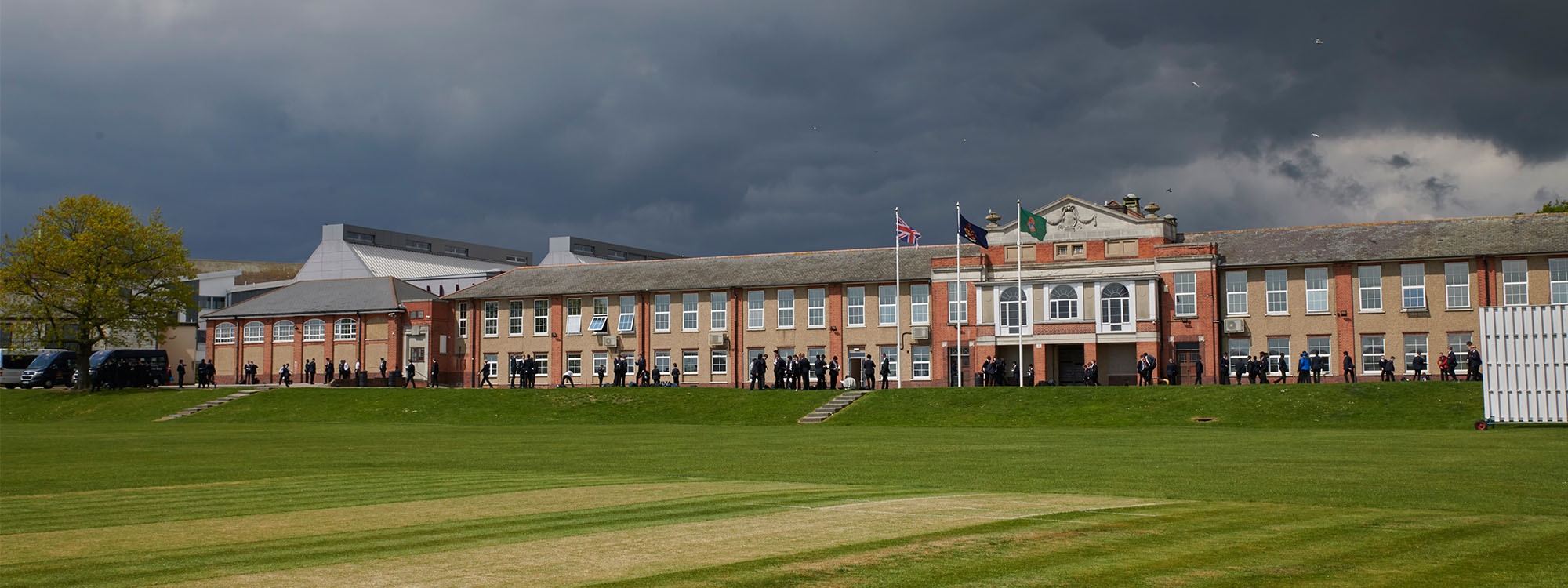 Campus view of Westcliff High School for Boys Academy