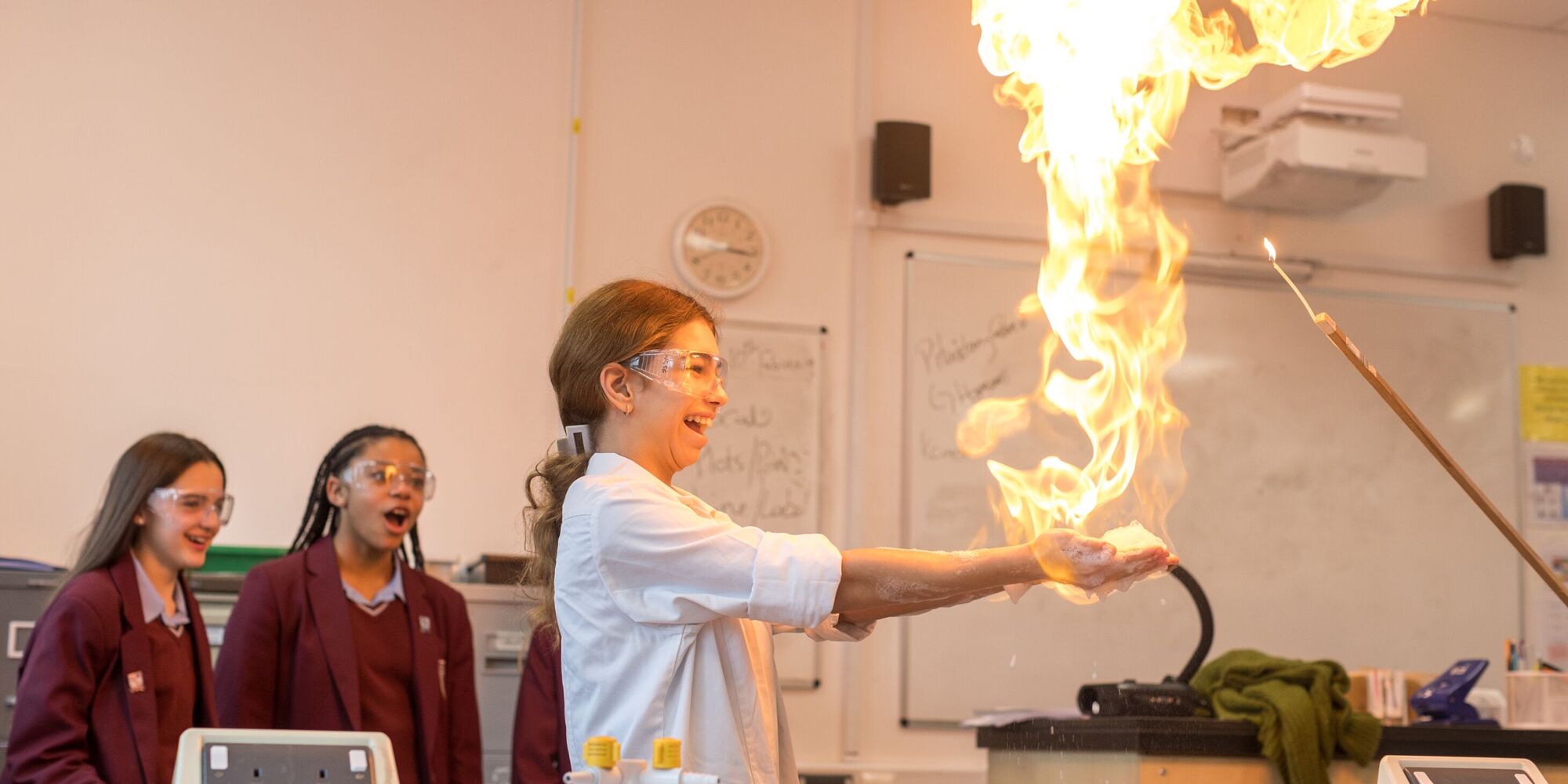 Wilmington Grammar School for Girls science demonstration