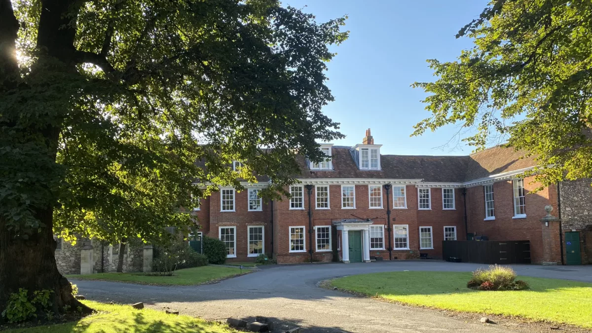 Exterior of Winchester College